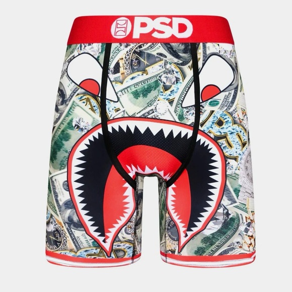 NWT PSD WARFACE STACKS BOXER
MENS LIFESTYLE UNDERWEAR Sz XL red white stretch - Picture 1 of 6